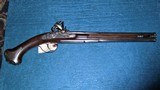 A. Walery Over/under flintlock pistol c.1700 - 2 of 10