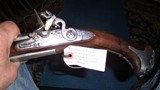 A. Walery Over/under flintlock pistol c.1700 - 6 of 10