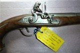 Russian Flintlock Pistol silver, engraved - 7 of 8