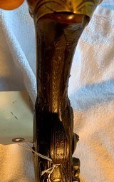 Ottoman long barrel flintlock pistol - 14 of 15