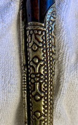 Ottoman long barrel flintlock pistol - 13 of 15