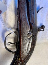 Ottoman long barrel flintlock pistol - 6 of 15