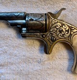 Colt open top pocket .22 engraved, w/original holster - 4 of 10