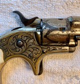 Colt open top pocket .22 engraved, w/original holster - 6 of 10