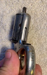 Reid Knuckle Duster .22 caliber 7 shot revolver in case - 5 of 11