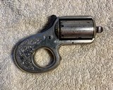 Reid Knuckle Duster .22 caliber 7 shot revolver in case - 8 of 11