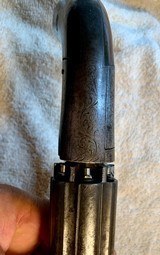 British percussion JR Cooper dragoon pepperbox - 1 of 9