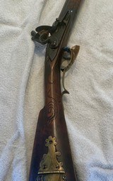 Flintlock Fullstock incise carved golden age Kentucky Rifle John Noll - 1 of 15