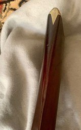 Half stock percussion smoothbore rifle by J. Miller Rochester NY - 14 of 15