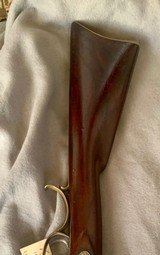 Half stock percussion smoothbore rifle by J. Miller Rochester NY - 3 of 15