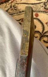 Percussion Fullstock Kentucky rifle by James Golcher. - 9 of 14