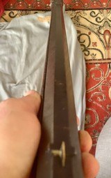 Percussion Fullstock Kentucky rifle by James Golcher. - 10 of 14