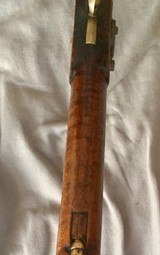 Percussion Fullstock Kentucky rifle by James Golcher. - 1 of 14