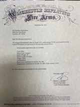 Winchester 1873 .44 WCF Half Magazine Case Hardened Special Order 1881 Factory Letter Nice - 15 of 15