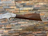Winchester 1873 .44 WCF Half Magazine Case Hardened Special Order 1881 Factory Letter Nice - 3 of 15