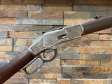 Winchester 1873 .44 WCF Half Magazine Case Hardened Special Order 1881 Factory Letter Nice - 13 of 15
