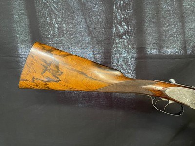 Lovely William Powell & Sons 12ga Sidelock SxS Beautiful Wood - Image 6 of 15
