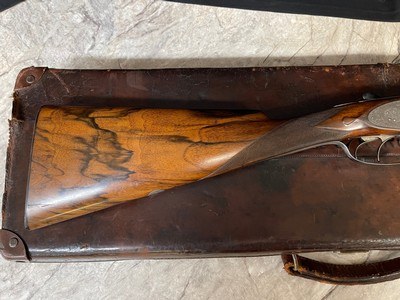 Lovely William Powell & Sons 12ga Sidelock SxS Beautiful Wood - Image 15 of 15