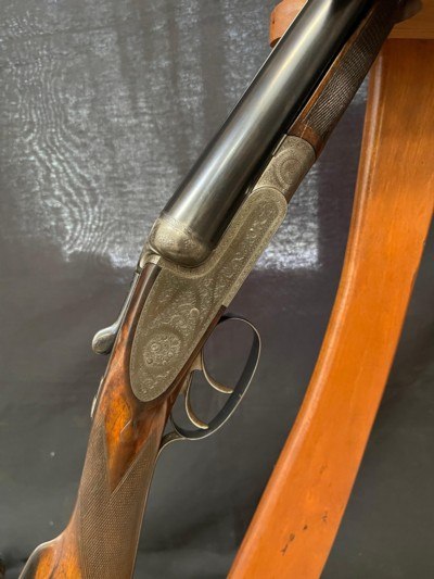 Lovely William Powell & Sons 12ga Sidelock SxS Beautiful Wood