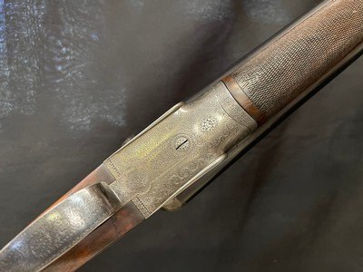 Lovely William Powell & Sons 12ga Sidelock SxS Beautiful Wood - Image 12 of 15