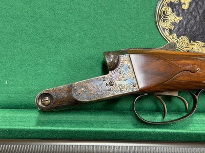 Rare Parker Reproduction DHE 28ga 2 Barrel Set Double Triggers Excellent - Image 5 of 15