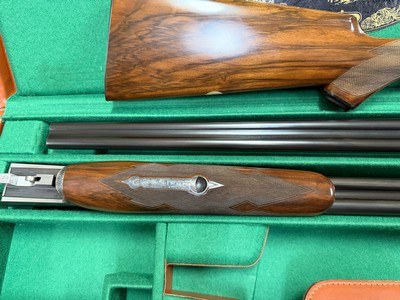 Rare Parker Reproduction DHE 28ga 2 Barrel Set Double Triggers Excellent - Image 11 of 15