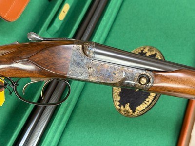 Rare Parker Reproduction DHE 28ga 2 Barrel Set Double Triggers Excellent