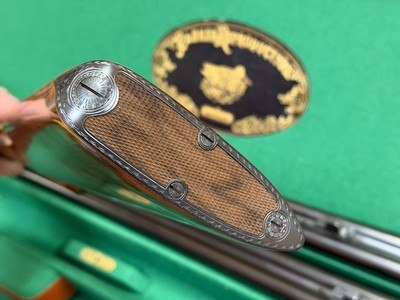 Rare Parker Reproduction DHE 28ga 2 Barrel Set Double Triggers Excellent - Image 14 of 15