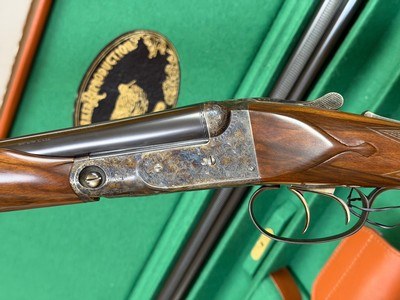 Rare Parker Reproduction DHE 28ga 2 Barrel Set Double Triggers Excellent - Image 2 of 15