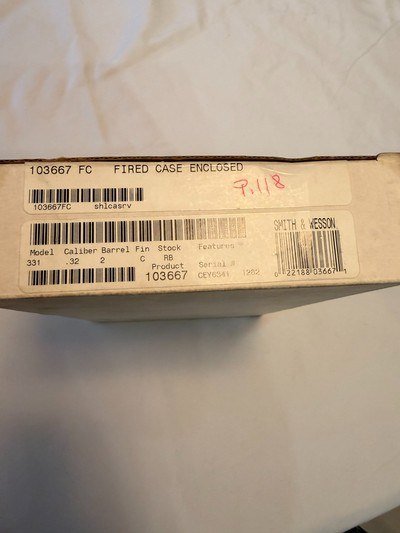 Smith & Wesson .32 Cal Titanium Air Lite 6 shot Revolver. New in Box - Image 2 of 9