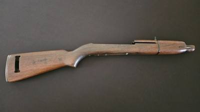 ROCK-OLA M1 CARBINE I-CUT HIGH-WOOD STOCK SET - Image 1 of 7