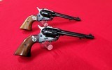 Ruger Single Six 22 Magnum Consecutively Numbered Pair Old Model - 1 of 15