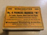 Very Collectable Winchester No. 4 Primers - 1 of 4