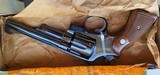 Smith and Wesson model 27-2 Blue with 6" barrel.Never fired! 1969 with original box, papers, store ticket showing price paid of $147 - 5 of 9
