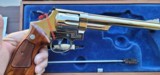 Smith and Wesson model 29-2 Nickle, never fired! Super rare, 8 3/4 barrel, original wood box, documents absolutely breath taking and flawless. - 3 of 9