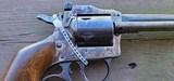 Harrington & Richardson Vintage Model 686 Convertible .22 Magnum, 6 shoot, 12" barrel with leather case. Model - 2 of 9