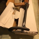 Ruger 10/22 LR with walnut under folder stock " New unfired " - 11 of 15