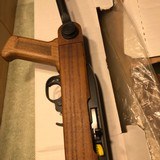 Ruger 10/22 LR with walnut under folder stock " New unfired " - 9 of 15
