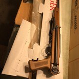 Ruger 10/22 LR with walnut under folder stock " New unfired " - 12 of 15