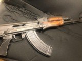 Century Arms AK under folder 7.62x39mm beautiful wood , New / unfired - 3 of 15
