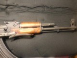 Century Arms AK under folder 7.62x39mm beautiful wood , New / unfired - 4 of 15