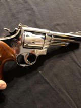 s&w model 19-3pinned & recessed , 4" beautiful bright finish "one of a kind" - 8 of 12