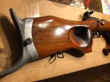 SCHULTZ & LARSEN SYSTEM .22 SUPER ACCURATE MATCH RIFLE / set trigger , thumb hole stock , match sights - 7 of 13
