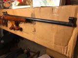 SCHULTZ & LARSEN SYSTEM .22 SUPER ACCURATE MATCH RIFLE / set trigger , thumb hole stock , match sights - 8 of 13
