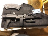 Arsenal Sam 7K pistol ,7.62x39 , Milled Receiver , Folding brace , Quad Rail , Light
and "See all open Tritium sight" and soft case ,As New - 1 of 15