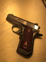 KIMBER MICRO 9 CSE , 9MM, BLUE / STAINLESS , LASER GRIPS, extras - 8 of 15