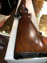RareMossberg 46M .22 Short, Long, & Long Rifle Bolt Action Rifle Tube Fed W/ Peep Sight Nice 22 Rimfire - 1 of 10
