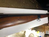 RareMossberg 46M .22 Short, Long, & Long Rifle Bolt Action Rifle Tube Fed W/ Peep Sight Nice 22 Rimfire - 3 of 10