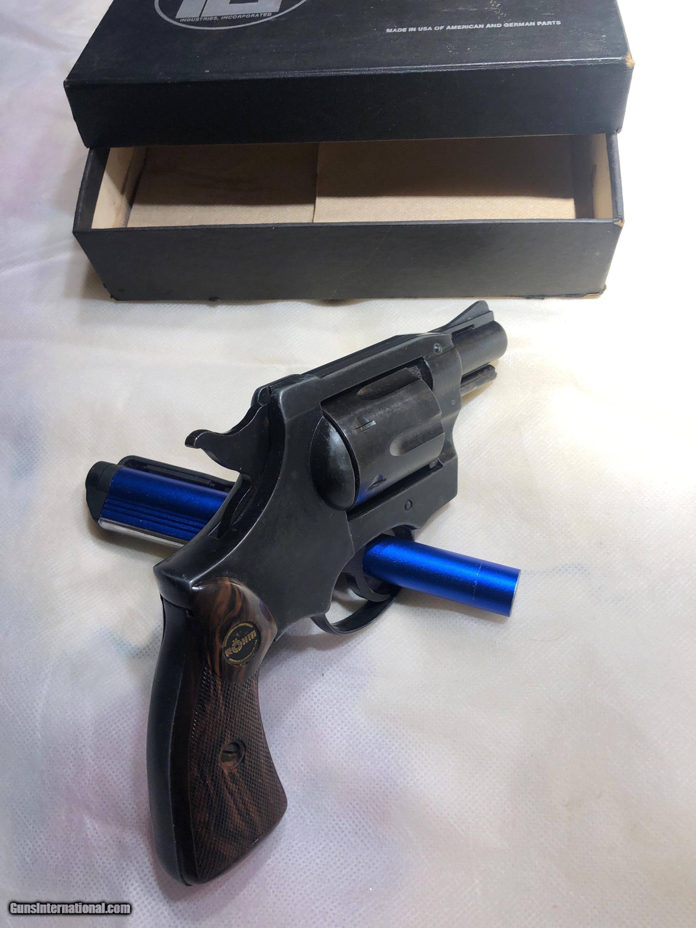 Rohm RG 38 Revolver, .38 Special, 2 Barrel, Blued - Centerfire Systems