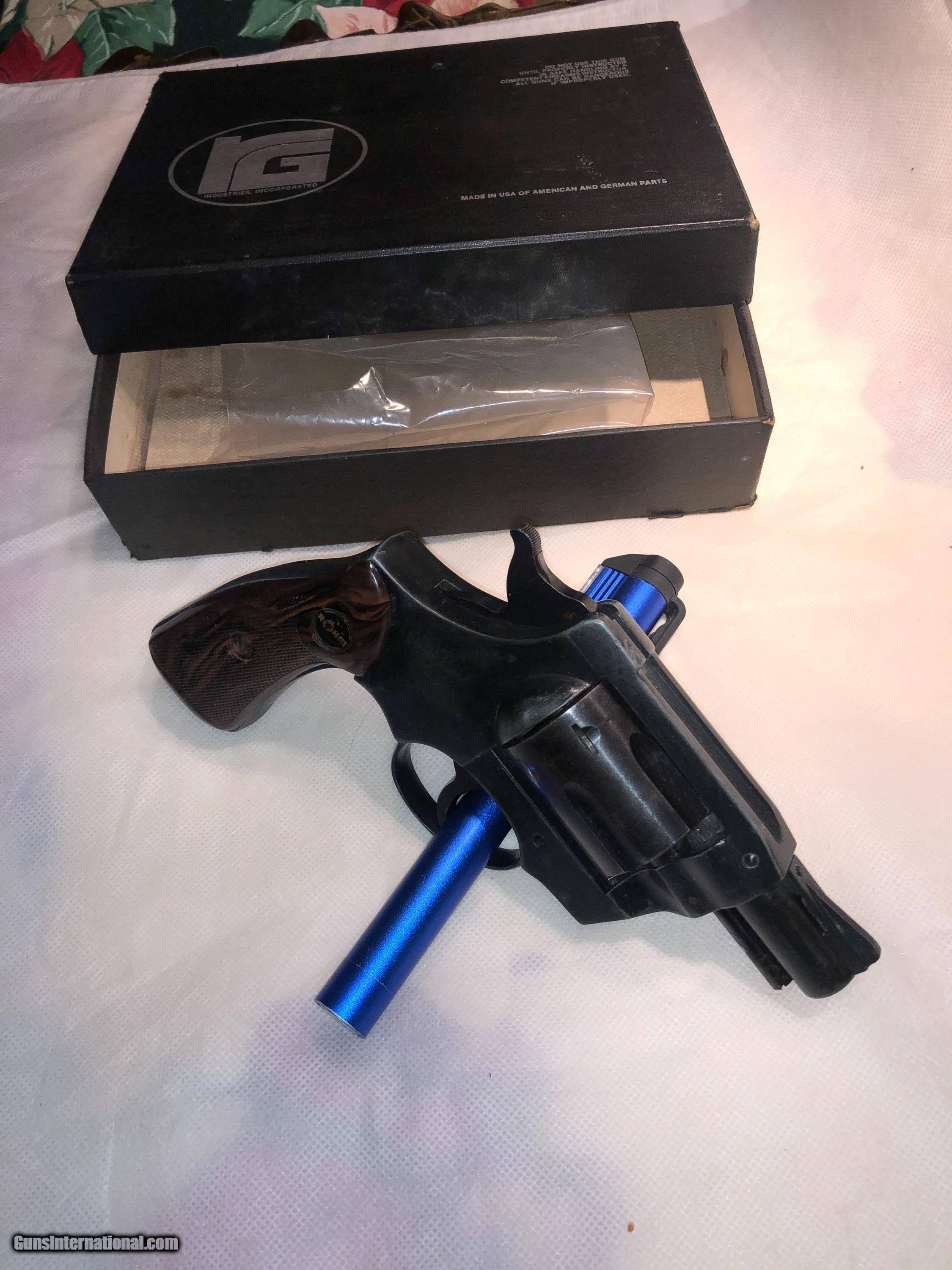 Rohm RG 38 Revolver, .38 Special, 2 Barrel, Blued - Centerfire Systems